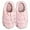 Pink, variant on Women's All-Season Slippers - Extra Cushioned Cotton with Reinforced Toe & Flat Sole