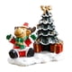 thumbnail image 2 of Esculturas de árbol de Navidad Adorno de árbol de Navidad Miniatura Baño Casa Estantería alce, 2 of 9