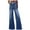 Blue, variant on Vedolay Pants for Women Pocket Solid Jeans Denim Female Hole Bottom Jeans Blue,M