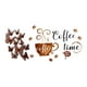 thumbnail image 3 of Pegatinas de pared con forma de taza de café, papel tapiz, decoración DIY, calcomanía de pared impermeable, mariposas 3D para sala de estar,, 3 of 9