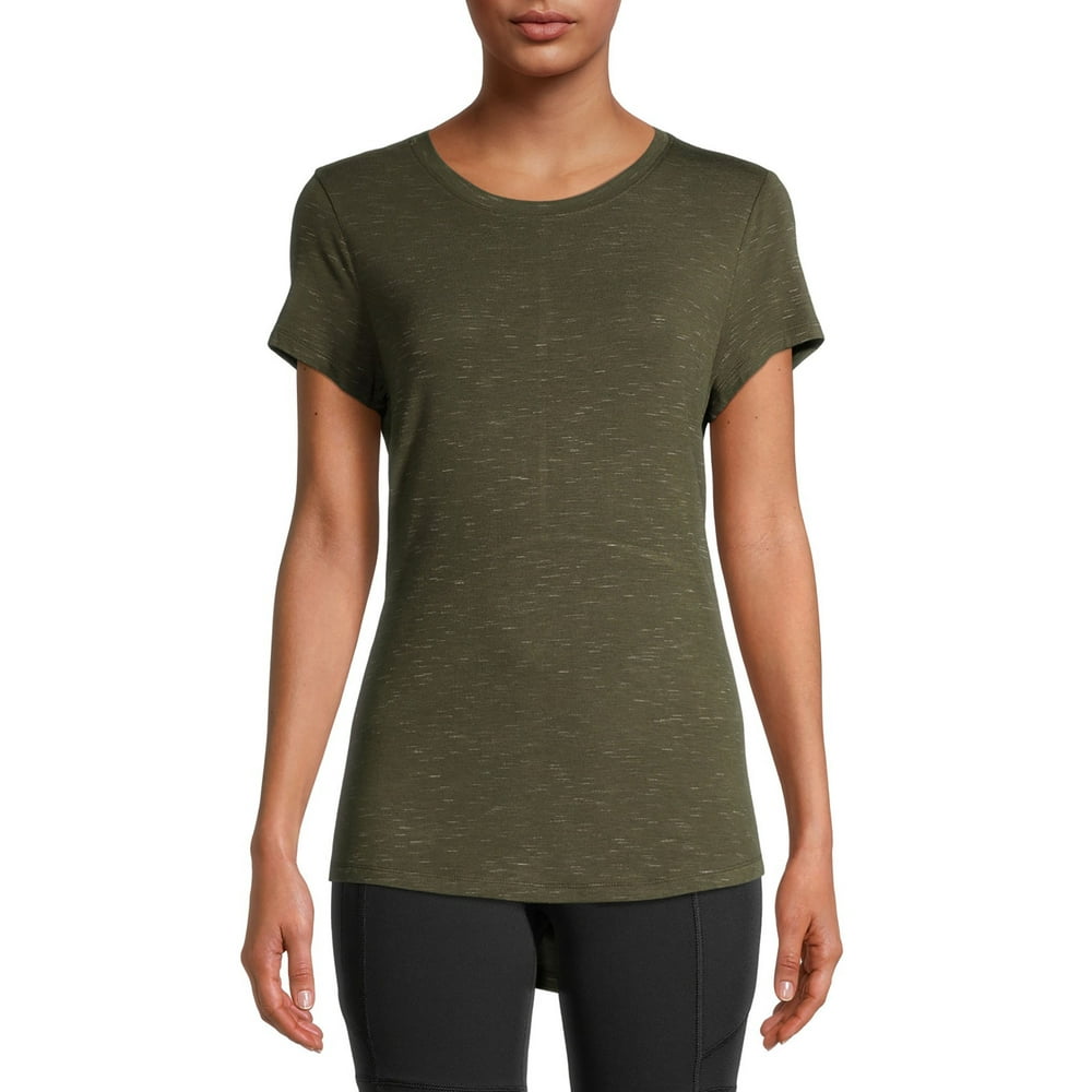 Avia Avia Women's Athleisure Commuter Short Sleeve TShirt Walmart