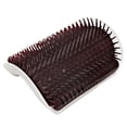 thumbnail image 3 of M Buder Coffee Cat Self Groomer Massage Comb Wall Corner Soft Brush, 5x3.3 in / 12.6x8.3 cm, 3 of 5