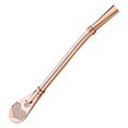 thumbnail image 4 of Tea Spoon Loose Leaf Tea Stainless Steel 304 Straw Colander Tea Leaking Juice Spoon Milk Tea Coffee Stirring Spoon Straws Reusable Stainless Steel Stainless Steel Coffee Filter, 4 of 9