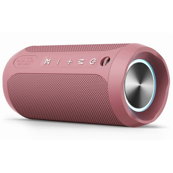 EDUPLINK Bluetooth Portable Speaker, Waterproof, Pink, M6, New