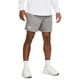 thumbnail image 1 of Pantalones cortos Under Armour Rival Terry de 6 pulgadas para hombre, color blanco ónix, 1 of 5