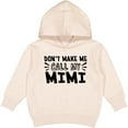 thumbnail image 2 of Inktastic Don't Make Me Call My Mimi Toddler Hoodie, 2 of 4