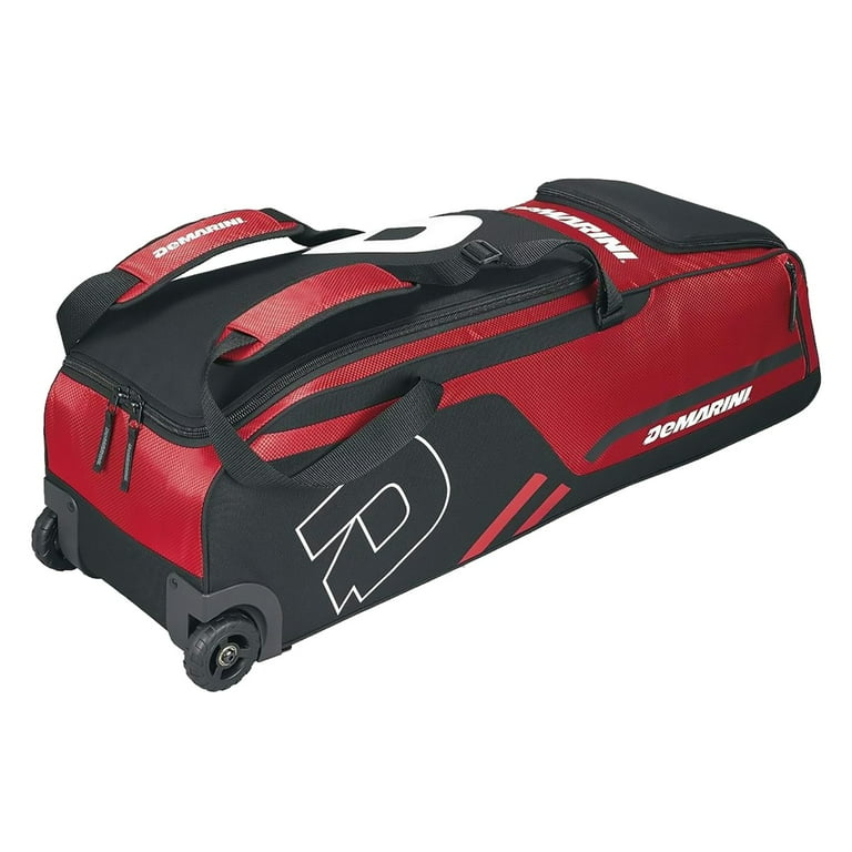 Free Shipping! DeMarini Momentum Wheeled Bat Bag Carolina Blue