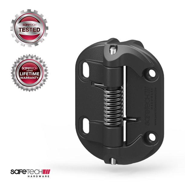 Safetech Hardware SHF90L Pool Gate Hinges with Self Closing Fixed