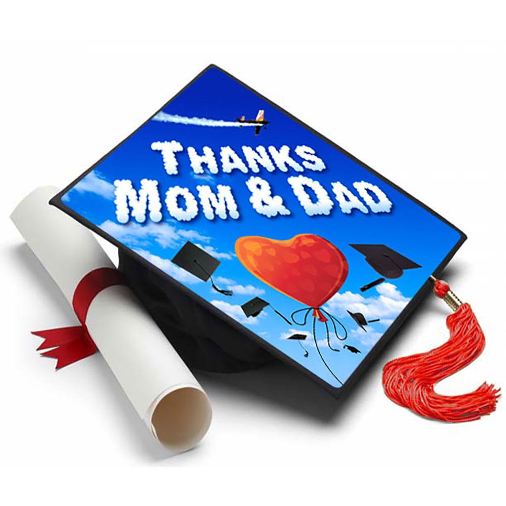 Thanks Mom Amp Dad Grad Cap Tassel Topper Walmart Com Walmart Com Thanks Mom Amp Dad Grad Cap Tassel Topper Walmart Com Walmart Com