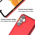 thumbnail image 2 of ELEHOLD Leather Case For Samsung Galaxy A54 5G,Premium Leather Material Slim Lightweight Camera Protection Full Body Shockproof Luxury Case,Red, 2 of 5