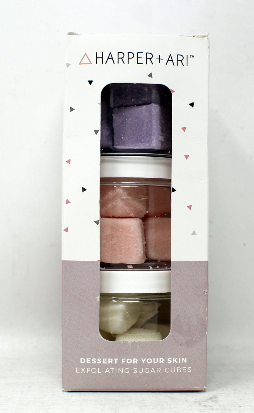 Harper + Ari Luxe Collection Exfoliating Sugar Cubes Gift Set 3 Pieces