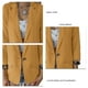 thumbnail image 4 of Chaqueta de oficina informal Ormromra con puños de leopardo manga larga cuello de solapa frente abierto mujer talla S M L XL XXL, 4 of 5