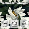 thumbnail image 3 of Daisy Pillow Covers - Set of 2 - 16x16, 18x18, 20x20 Inches - Unique Patterns for Various Occasions - Decorative Throw Pillowcases for Home Decor, 3 of 6