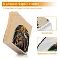 thumbnail image 5 of Yayeee Napkin Holder for Table Set of 2 Kitchen Paper Tissue Organization, Colorful Skeleton Sun, 5 of 8
