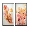 thumbnail image 2 of Designart "Circular Geometry Serendipity II" Modern Geometric Framed Wall Art Set Of 2 - Modern Gold Framed Canvas Set For Living Room Decor, 2 of 6