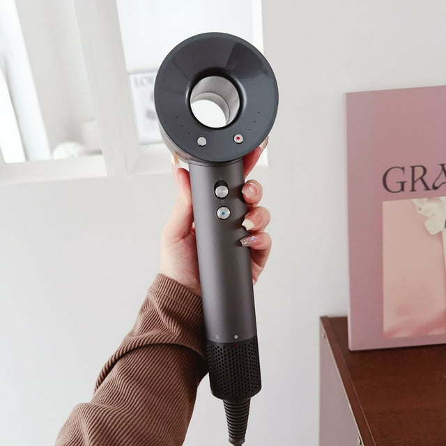 Secador de pelo de alta velocidad sin cables, secador de pelo silencioso de iones negativos para el hogar, secador de pelo multifuncional