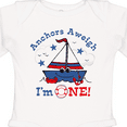 thumbnail image 4 of Inktastic Little Sailboat 1st Birthday Boys Long Sleeve Baby Bodysuit, 4 of 5