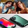 thumbnail image 5 of for iPhone 16 Case, [Shockproof] Military Grade Proof Protection [Dropproof] Rugged Protective Heavy Duty Phone Case Cover for iPhone 16 (Green), 5 of 14
