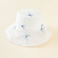 thumbnail image 1 of Jusqu'à 10 $ Casquettes de Baseball Blanches pour Femmes Papillon Tridimensionnel Léger en Maille Respirante Chapeau de Soleil, 1 of 2