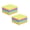 Yellow*2, variant on 5-Pack 3x3 Inch Colorful Sticky Notes with Strong Adhesive for Office and Home Reminders