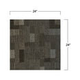 thumbnail image 3 of Mohawk Basics 24" x 24" Carpet Tile with EnviroStrand™ PET Fiber in Coffee (96 sq ft per carton), 3 of 9