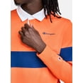 thumbnail image 3 of Champion Men's Striped Rubgy Shirt, Standard Fit, Heavyweight 100% Cotton, Sizes S-XXL, 3 of 6