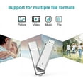 thumbnail image 3 of Flash Drive 10 Pack 2GB USB Flash Drive Thumb Drive Jump Drive Pen Drive Memory Stick 10 Pack White, 3 of 7