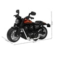 thumbnail image 3 of Alloy Electric Motorcycle with Light Music Kids Toy Gift (Black), 3 of 3