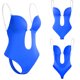 thumbnail image 1 of Mujeres que se sumergen con escote en V profundo Body Shaper Sin tirantes Backless Fajas oso de fresa Hogar, 1 of 5