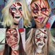 thumbnail image 5 of 228+ piezas 28 hojas 3d tatuajes falsos de cicatrices de zombies kit de maquillaje temporal de Halloween para niños mujeres hombres adultos tatuajes de heridas falsas cortadas con puntadas maquillaj, 5 of 5