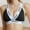 Black, variant on GTEYOIJN Black Padded Racerback Low Yoga Bras for Women No Padding With Adjustable Back Hooks V-Neck Basic Wireless Racerback Bra Low Support Workout Sports Bra