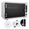 thumbnail image 3 of Gabinete De Limpieza De Lámpara Púrpura Multifuncional, Máquina Para Calentar Toallas De Una Sola Capa Con Lámpara De Cuarzo Púrpura Para Toalla, Manicura, Peluquería, Herramienta De Maquillaje Ecomeon no, 3 of 6