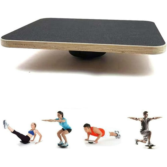 Dr.Health Wooden Balance Board Exercise, Gym, Sport Performance Enhancement, Rehab, Training