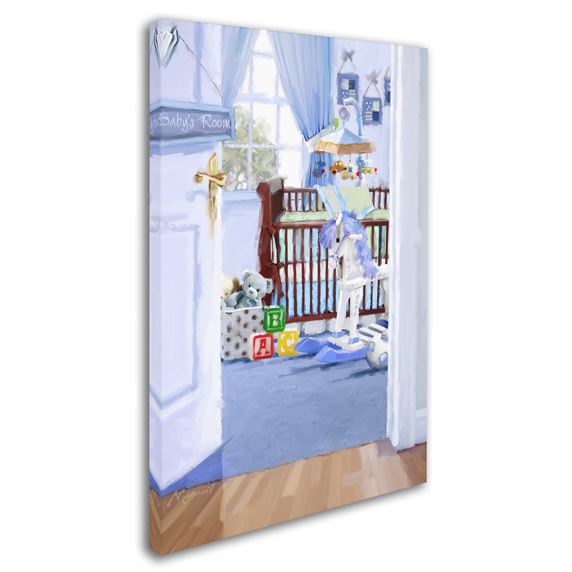 The Macneil Studio 'Boy's Room' Canvas Art