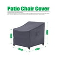 thumbnail image 2 of "F&J Outdoors Weatherproof Waterproof Durable UV Patio Chair Cover 33"" W x 36"" D x 36/21"" H", 2 of 7