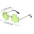 thumbnail image 2 of TIELUTT Lunettes Irlandaises de la Saint-Patrick Lunettes de Soleil Vertes Bracelets de Poignet Pack Varié Chaises de Sport pour Adultes Robe de Soirée pour Femmes Décorations de Fête de Mariage pour Filles Fête d'Anniversaire 8 Ans, 2 of 4
