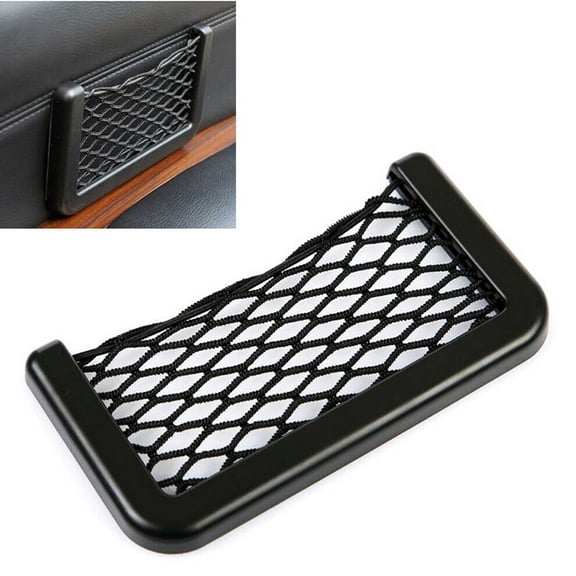 Car Net Bag Elastic Side Door Storage Pocket Auto Phone Holder Bags Organizer