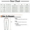 thumbnail image 3 of Tungbrin Women's Cotton Linen Capris Pants Drawstring High Waist Straight Leg Trousers Solid Fashion Casual Pants with Pockets, 3 of 6