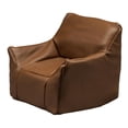 thumbnail image 2 of Mini sofá individual, modelo de sillón de lectura, accesorios para fotos para niños. marrón, 2 of 9