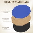 thumbnail image 4 of Juego de tambores para práctica de batería GrowDaily Snare Drum de 12 pulgadas con soporte azul, 4 of 7