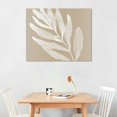 thumbnail image 2 of Orinice  Matisse Line Drawing Wall Art Abstract Wall Art Leaves Room Decor Neutral Wall Decor Boho Minimalist Wall Art Mid Century Modern Decor Nature Indie Room  20x16in, 2 of 6