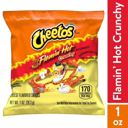 Cheetos Crunchy, Flamin' Hot, 1 oz, 50-count