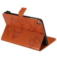 thumbnail image 7 of iPad Mini Case, Mini 2/3/4 Case, Allytech Embossed with Butterfly Series AUTO WAKE/SLEEP Folio Stand Wallet Case with Cards/Cash Holder for iPad Mini 1/ iPad Mini 2/ iPad Mini 3/ iPad Mini 4, Orange, 7 of 7