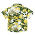 thumbnail image 5 of Tkrady Toddler Boys Short Sleeve T Shirt Casual Cartoon Gentleman Tops Holiday Floral Shirts, Sizes 2-12 Years, 5 of 7