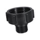 thumbnail image 3 of Adaptador de contenedor IBC Adaptador de manguera IBC Adaptador de drenaje IBC para conexión de manguera de jardín 32mm, 3 of 9