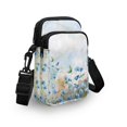 thumbnail image 3 of HELLHERO Flowers Crossbody Sling Bags Women Adult 4.33x1.97x7.09 Lightweight Outdoor Travel Unisex with Adjustable Strap for Daily Commute or Casual Outings, 3 of 6