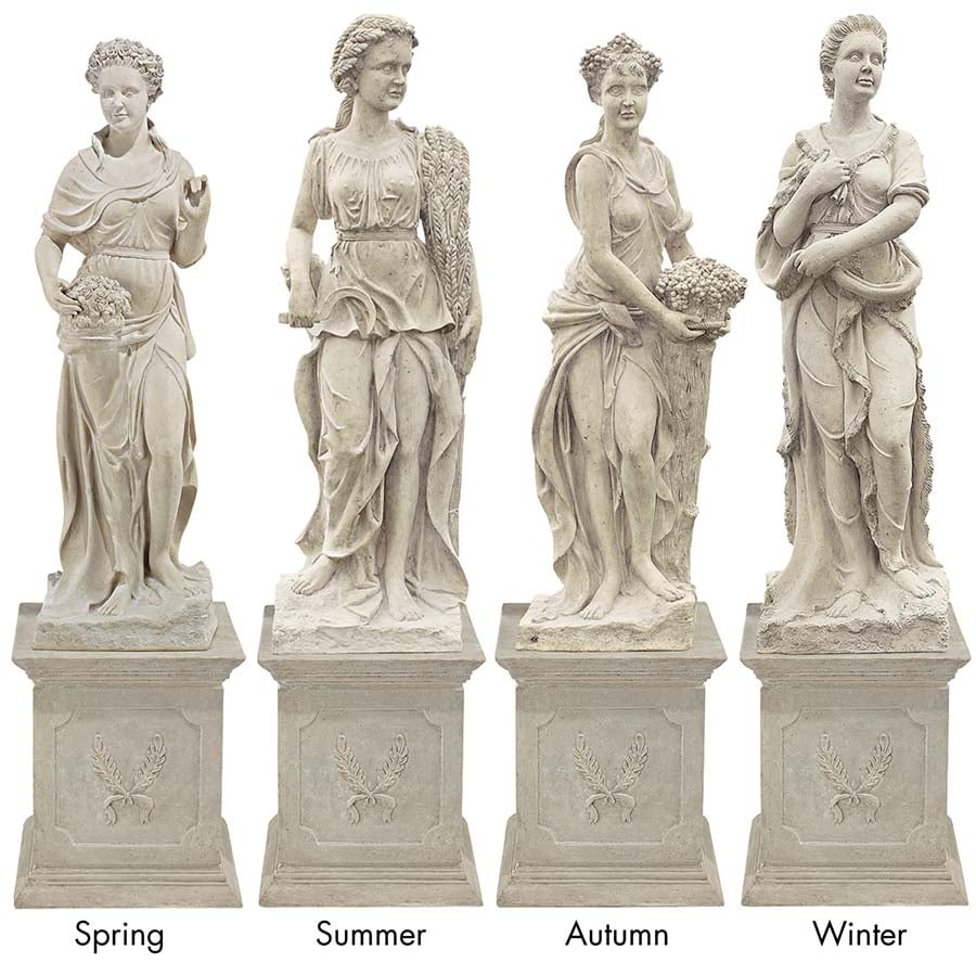 Design Toscano Winter Goddess of the Four Seasons Statue 