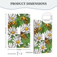 thumbnail image 5 of ZICANCN Outlet Covers Wall Plate, Embellishment Bee Flower Print Light Switch Cover Decorative, Duplex Toggle Combo 1-Gang, 5 of 9