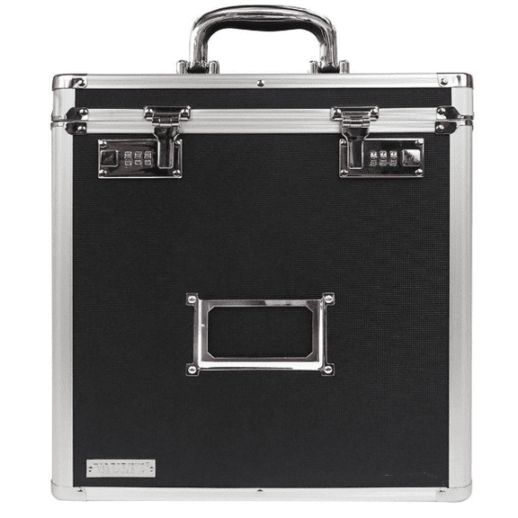 Vaultz Locking Vinyl Record Storage Case