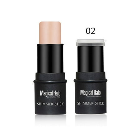 Anauto Makeup, Highlighter,2Colors Magical Halo Highlighter Stick Powder Highlighting Brightening Facial Makeup